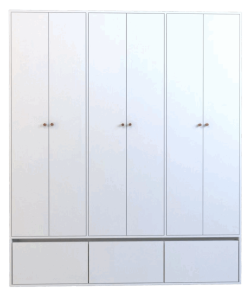 PLACARD 6008 PUERTAS DE ABRIR 1.80MT EVEREST TABLES
