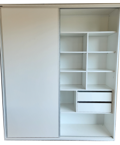 PLACARD STD 1.80 AGLO BLANCO SPIAZZI MUEBLES