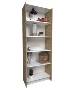 ESTANTERIA CHICA ABIERTA 3034 OLMO FINLANDES COMBINADO CON EVEREST TABLES