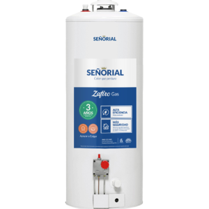 TERMOTANQUE 85LTS MULTIGAS LINEA ZAFIRO SEÑORIAL