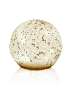 ESFERA ORO 13X13 ROM13D VELVET DECO