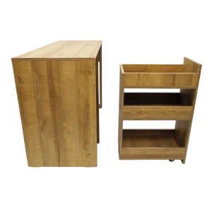 ESCRITORIO LINEA WOODLIKE 1.20MT 234080 ROBLE MIEL GACELA