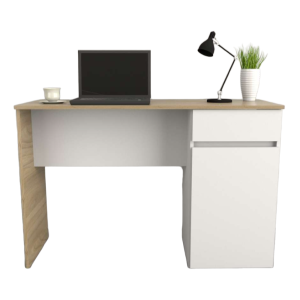 ESCRITORIO 3045 1.16MT OLMO FINLANDES COMBINADO CON EVEREST TABLES