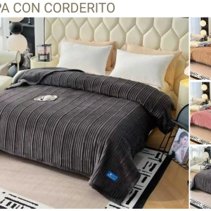 FRAZADA CON CORDERITO TWIN 2521 SCOLARI