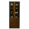 MODULO 80 PUERTAS DE VIDRIO LARGAS CEDRO MADEVIR