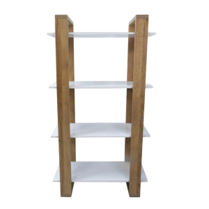 ESTANTERIA WOODLIKE 323801 ROBLE MIEL COMBINADO CON BLANCO GACELA