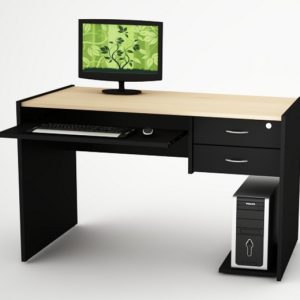 ESCRITORIO DE PC CLASSIC 902 NEGRO/HAYA PIRO