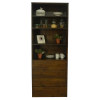 MODULO 80 C/ESTANTES Y CAJONES CEDRO MADEVIR