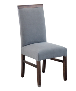 SILLA BERTA NOGAL TELA 2 CAMPAGNOLA MUEBLES