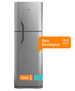 HELADERA TOP MOUNT HGF388AFP 375 LITROS PLATA GAFA
