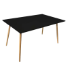 MESA NORDICA 120 KAUNAS 1041 NEGRA SIT MOBILI
