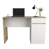 ESCRITORIO 3045 1.16MT OLMO FINLANDES COMBINADO CON EVEREST TABLES