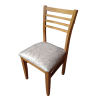 SILLA S126 PINO MIEL ECOCUERO DIMADERA