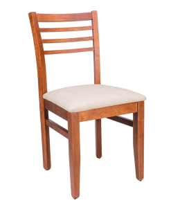 SILLA S126 PINO CEDRO ECOCUERO DIMADERA