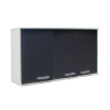 ALACENA 3042 1.40 BLANCO COMBINADO CON GRIS GRAFITO PLATINUM