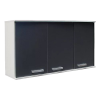 ALACENA 3037 1.20 BLANCO COMBINADO CON GRIS GRAFITO PLATINUM