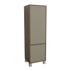 COLUMNA 2 PUERTAS 4104 NOGAL COMBINADO CON GRIS CUBANITA TABLES