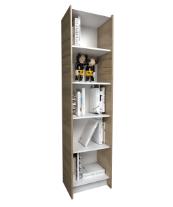 ESTANTERIA CHICA ABIERTA 3034 OLMO FINLANDES COMBINADO CON EVEREST TABLES