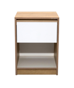 MESA DE LUZ 828/5 ROBLE MIEL COMBINADO CON BLANCO GACELA