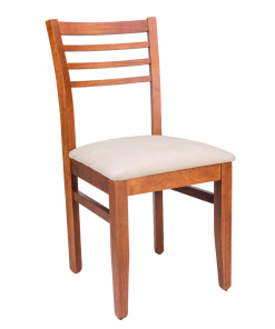 SILLA S126 PINO CEDRO ECOCUERO DIMADERA