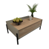 MESA LIVING 2023 GRIS CUBANITA COMBINADO CON OLMO FINLANDES TABLES