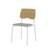 SILLA ROMA SMR023BGR BLANCA DIELFE