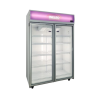 EXHIBIDORA VERTICAL DOBLE MT-980 980 LITROS INELRO