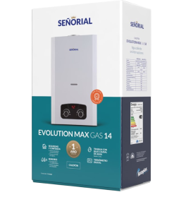 CALEFON EVOLUTION MAX 14 LITROS GAS ENVASADO SEÑORIAL