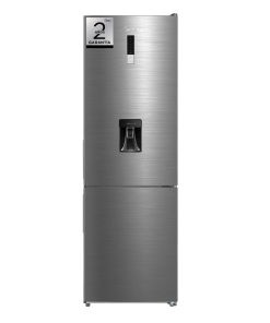 HELADERA COMBI MDRB424 300 LITROS INOX MIDEA