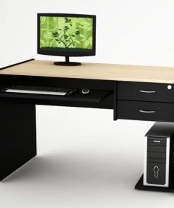 ESCRITORIO DE PC CLASSIC 902 NEGRO/HAYA PIRO