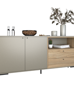 BAHIUT 4253 GRIS CUBANITA COMBINADO CON OLMO FINLANDES TABLES