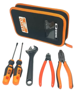 KIT 5 PIEZAS PARA AUTO A-6 BAHCO