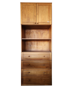 MODULO 80 PUERTAS CIEGAS CORTAS CARAMELO MADEVIR