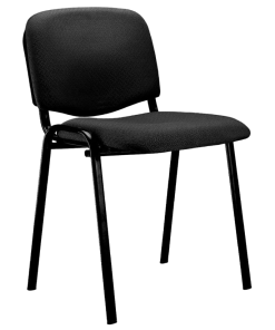 SILLA DE OFICINA 126N TELA NEGRA PIR-VAR