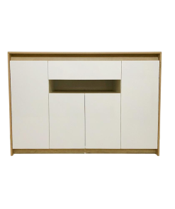 BAHIUT ESCANDINAVO 902/2 ROBLE MIEL COMBINADO CON BLANCO GACELA