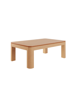 MESA LIVING LACAR 1.10 ROBLE PERGAMINO MUEBLES