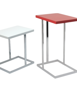 MESA LATERAL COFFEE II 60060124 MICROTEXTURADO NEGRO ADAMOBILI