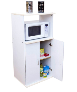 MUEBLE P/MICROONDAS 3046 BLANCO PLATINUM
