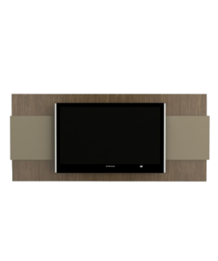 PANEL DE TV 1044 NOGAL COMBINADO CON GRIS CUBANITA TABLES