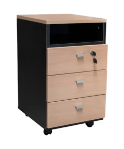 CAJONERA RODANTE 525 NEGRO/HAYA PLATINUM