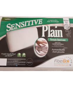 ALMOHADA SENSITIVE PLAIN 63X35 FIBERBALL