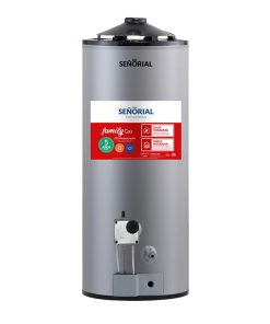 TERMOTANQUE 50LTS MULTIGAS ALTA RECUPERACION LINEA FAMILY SEÑORIAL