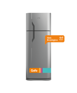 HELADERA TOP MOUNT HGF368AFP 330 LITROS PLATA GAFA