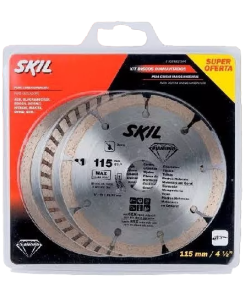SET 3 DISCOS 115MM 2608.602.504 SKIL
