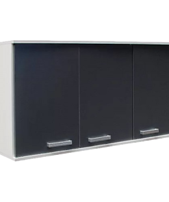 ALACENA 3037 1.20 BLANCO COMBINADO CON GRIS GRAFITO PLATINUM