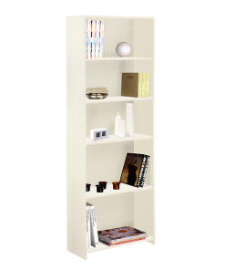 LIBRERO 5 NIVELES 9013 BLANCO PLATINUM