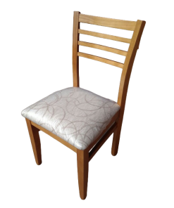 SILLA S126 PINO MIEL ECOCUERO DIMADERA