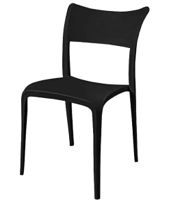 SILLA VERONA NEGRA SDC10001 GARDEN LIFE