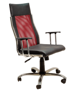 SILLON 3400 GRANDE NEGRO CROMO 53340131 DAKOT