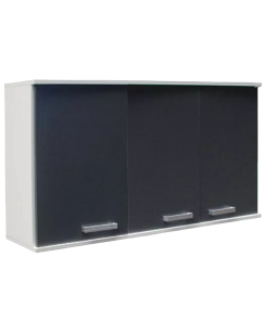 ALACENA 3042 1.40 BLANCO COMBINADO CON GRIS GRAFITO PLATINUM